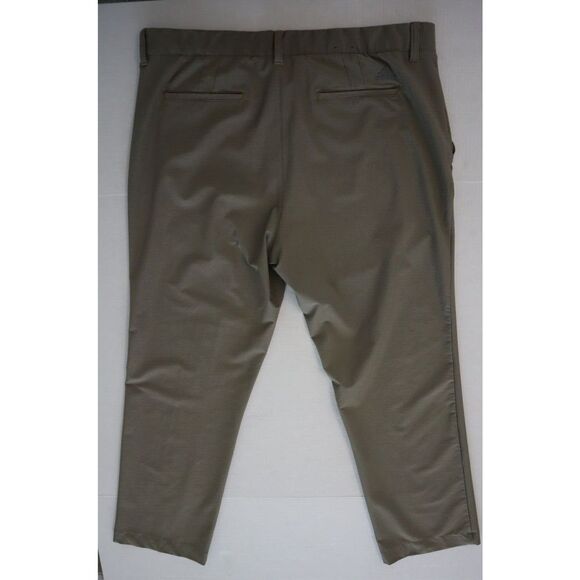 adidas CD9848 Men's Sz 38x32 Beige Active Performance Straight Leg Khaki Pants - Picture 2 of 9